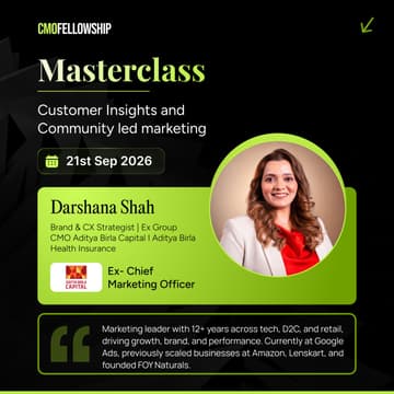 Cover Image for Customer Insights & Community Led Marketing