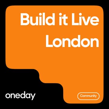 Cover Image for ONEDAY × REPLIT — Build it Live (London) In-Person Event