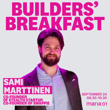 Cover Image for Builders' Breakfast with Sami Marttinen: Building Pre-AI vs. Building Now