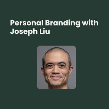 Cover Image for Personal Branding with Joseph Liu | Saudi Global Network