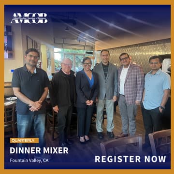 Cover Image for Fountain Valley, CA: Quarterly Dinner Mixer