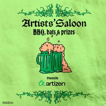 Cover Image for Artists' Saloon: BBQ, Bats & Prizes