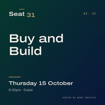 Cover Image for No. 05 · Buy and Build