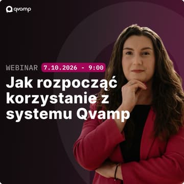 Cover Image for Webinar - Jak rozpocząć korzystanie z systemu Qvamp