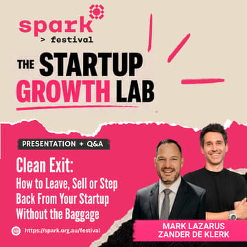 Cover Image for Clean Exit: How to Leave, Sell or Step Back From Your Startup Without the Baggage