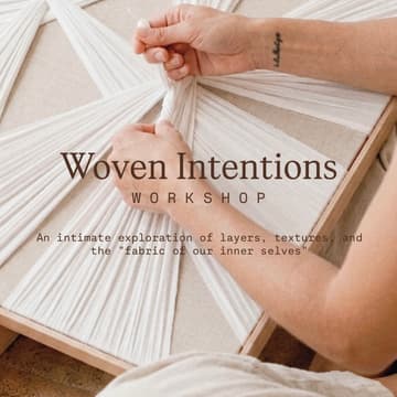 Cover Image for Mindful Art Workshop: Woven Intentions