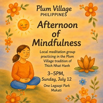 Cover Image for Afternoon of Mindfulness Meditation Makati