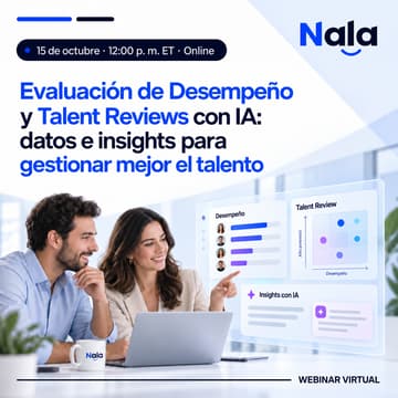 Cover Image for Evaluación de Desempeño y Talent Reviews con IA: datos e insights para gestionar mejor el talento