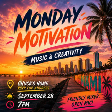 Cover Image for Monday Motivation: Music & Creativity 9/28