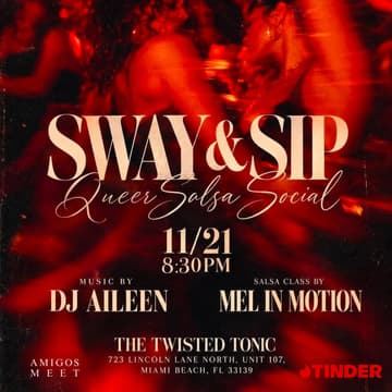Cover Image for SWAY& SIP - Queer Salsa Night
