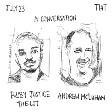 Cover Image for A conversation with Andrew McLuhan & Ruby Justice Thelot | on Signal, Noise, Slop