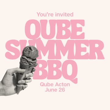 Cover Image for Qube Summer BBQ at Qube Acton