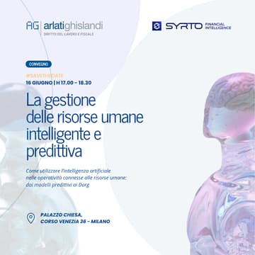 Cover Image for La gestione delle risorse umane intelligente e predittiva