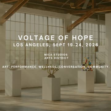 Cover Image for THE POP-UP PROJECT | VOLTAGE OF HOPE - An International Contemporary Art Exhibition