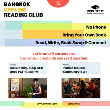 Cover Image for Bangkok Offline Reading Club EP20 - Sep 5th