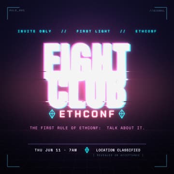 Cover Image for Fight Club: ETHCONF