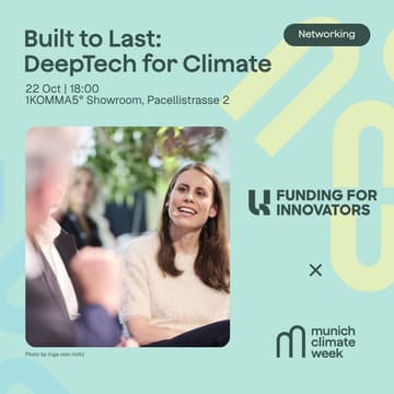 Cover Image for Built to Last: DeepTech for Climate
