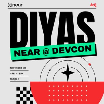 Cover Image for Diyas : Near @Devcon 🪔