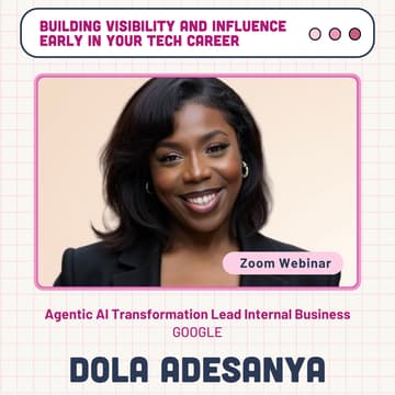 Cover Image for Building Visibility and Influence Early in Your Tech Career