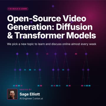 Cover Image for Open-Source Video Generation: Diffusion & Transformer Models - AI Build & Learn