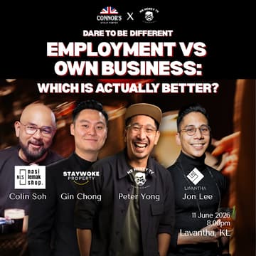 Cover Image for Dare to be Different: Employment VS Own Business, which is actually better?
