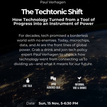 Cover Image for The Techtonic Shift: How Technology Turned from a Tool of Progress into an Instrument of Power