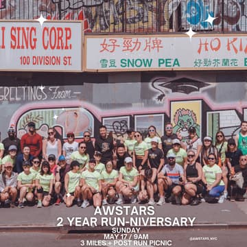 Cover Image for AWSTARS 2-Year Runniversary