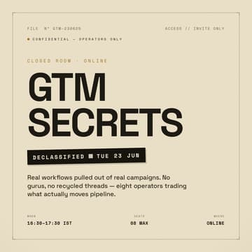 Cover Image for GTM Secrets - Closed Room
