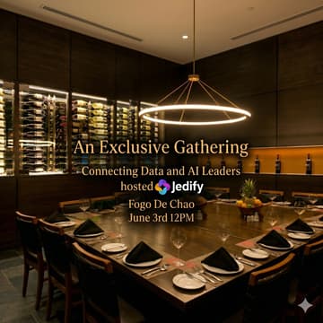 Cover Image for Snowflake Summit: Jedify hosts Lunch at Fogo De Chao
