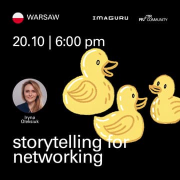 Cover Image for Warsaw. Storytelling for Networking: find your story, find your people.