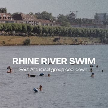Cover Image for Post - Art Swim in the Rhine