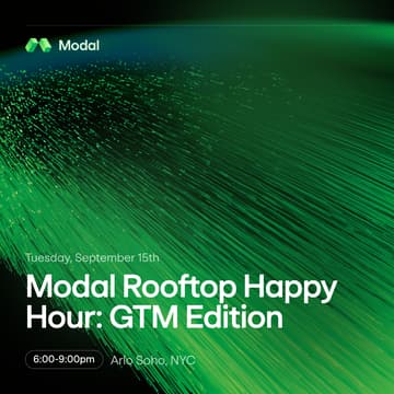 Cover Image for Modal Rooftop Happy Hour: GTM Edition