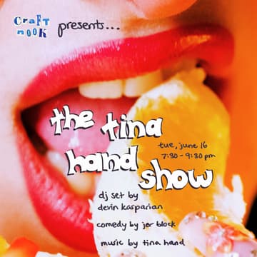 Cover Image for craftnook presents: the tina hand show