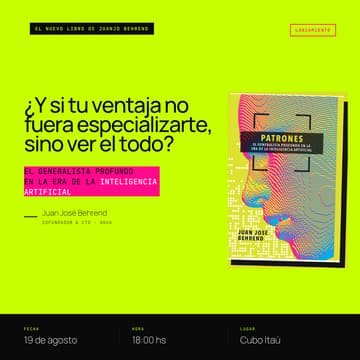 Cover Image for Lanzamiento libro Patrones