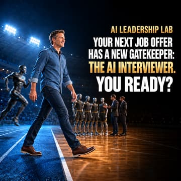 Cover Image for Your Next Job Offer Has a New Gatekeeper: The AI Interviewer. You Ready?