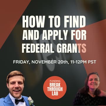 Cover Image for How to Find & Apply for Federal Grants