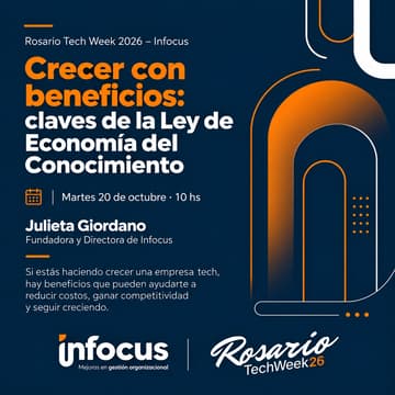 Cover Image for Crecer con beneficios: claves de la Ley de Economía del Conocimiento