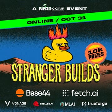 Cover Image for 10k in PRIZES l STRANGER BUILDS I Halloween hackathon (ONLINE)