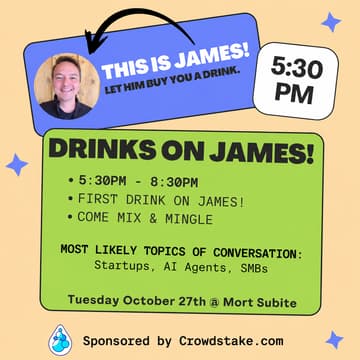Cover Image for Drinks on James