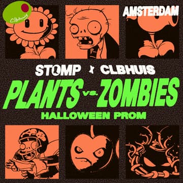 Cover Image for STOMP x Clbhuis 🧟 Plants vs. Zombies Halloween Prom