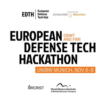 Cover Image for European Defense Tech Hackathon — UNIBW Munich