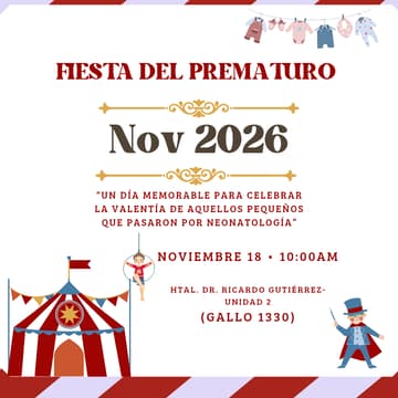 Cover Image for Fiesta Del Prematuro