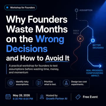 Cover Image for Why Founders Waste Months on the Wrong Decisions and How to Avoid It