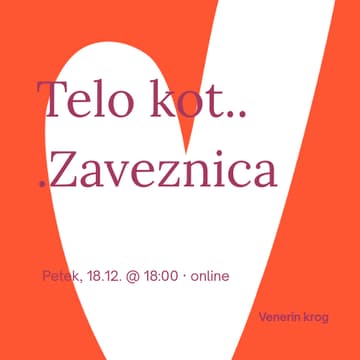 Cover Image for Telo kot Zaveznica [online]