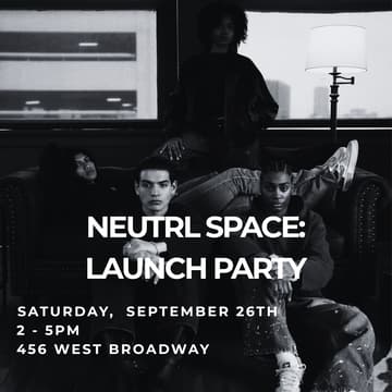Cover Image for NEUTRL SPACE: LAUNCHING AT THE CANVAS SOHO
