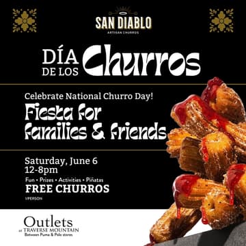 Cover Image for VIP INVITE: Día de los Churros — National Churro Day Fiesta for Families & Friends
