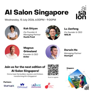 Cover Image for AI Salon Singapore (15 July 2026)