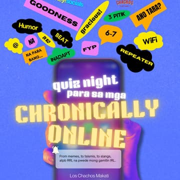 Cover Image for Chronically Onlline Quiz Night (Saturday, May 9 | 8PM)