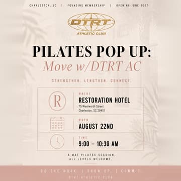Cover Image for Pilates Pop Up: Move w/DTRT AC