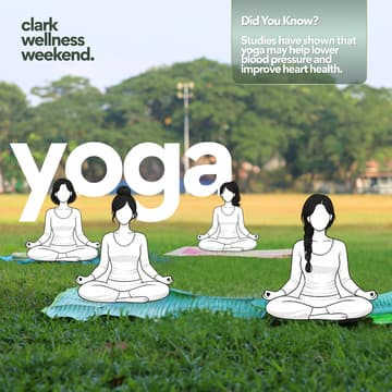 Cover Image for Yoga (September 26, 2026) - Clark Wellness Weekend 2.0